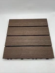 Newtechwood Ultrashield Naturale Capped Composite Deck Tile 10PCS Peruvian. Price: $60.29.
