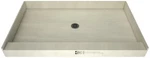 Tile Redi 3460C-PVC Base 60" X 34" Rectangular Shower Nickel New. Price: $754.00.
