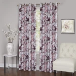 Powersellerusa Elegant Floral Polyester Blackout Grommet Window Curtain Single New. Price: $27.99.